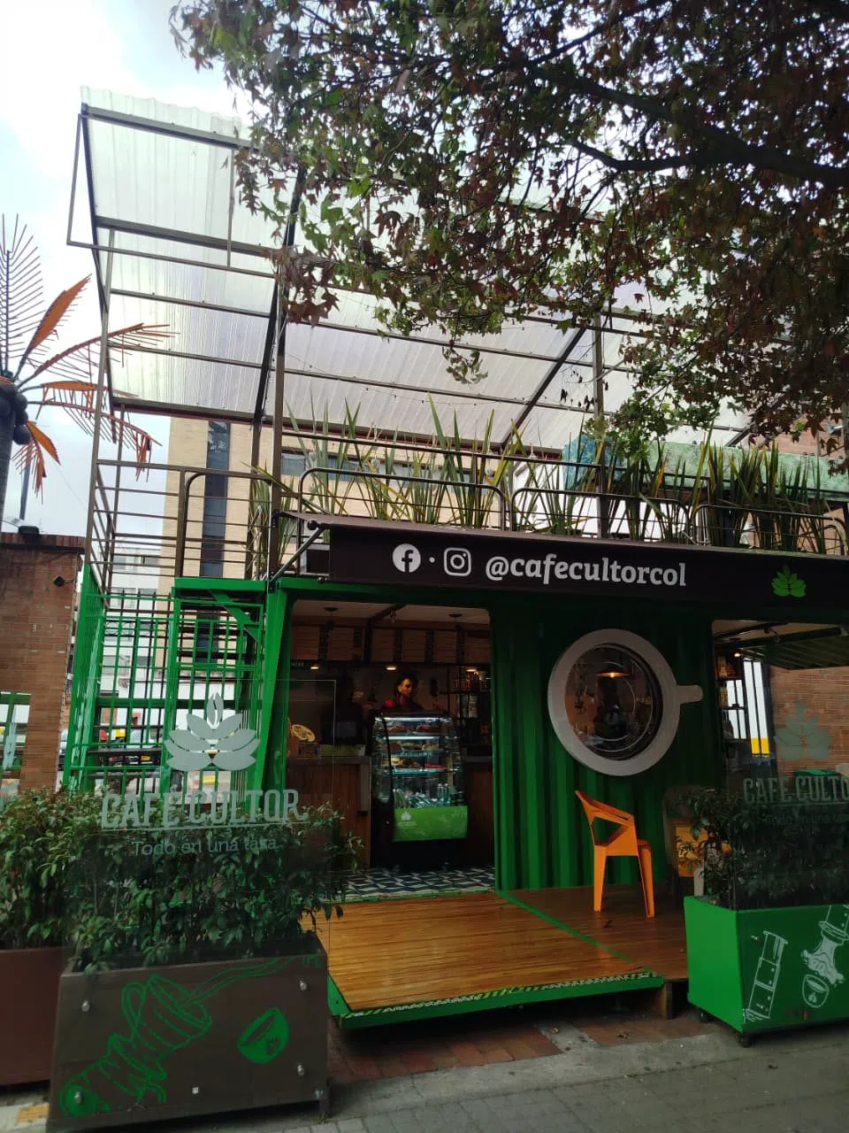 Café Cultor (Contenedor, Zona G), Bogota