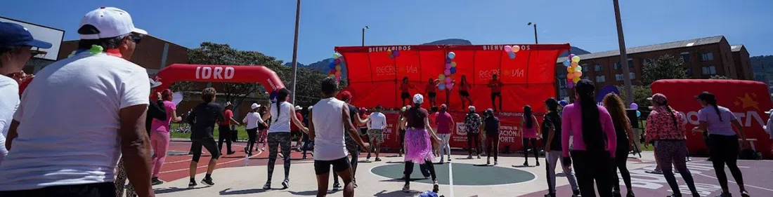 Recreovía (IDRD free fitness stations), Bogota