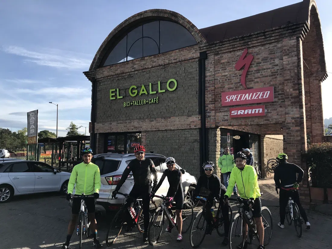 El Gallo (bici + taller + café), Bogota