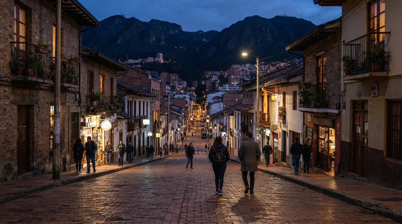 Chapinero Alto, Bogotá: där staden äter, dricker och går ut